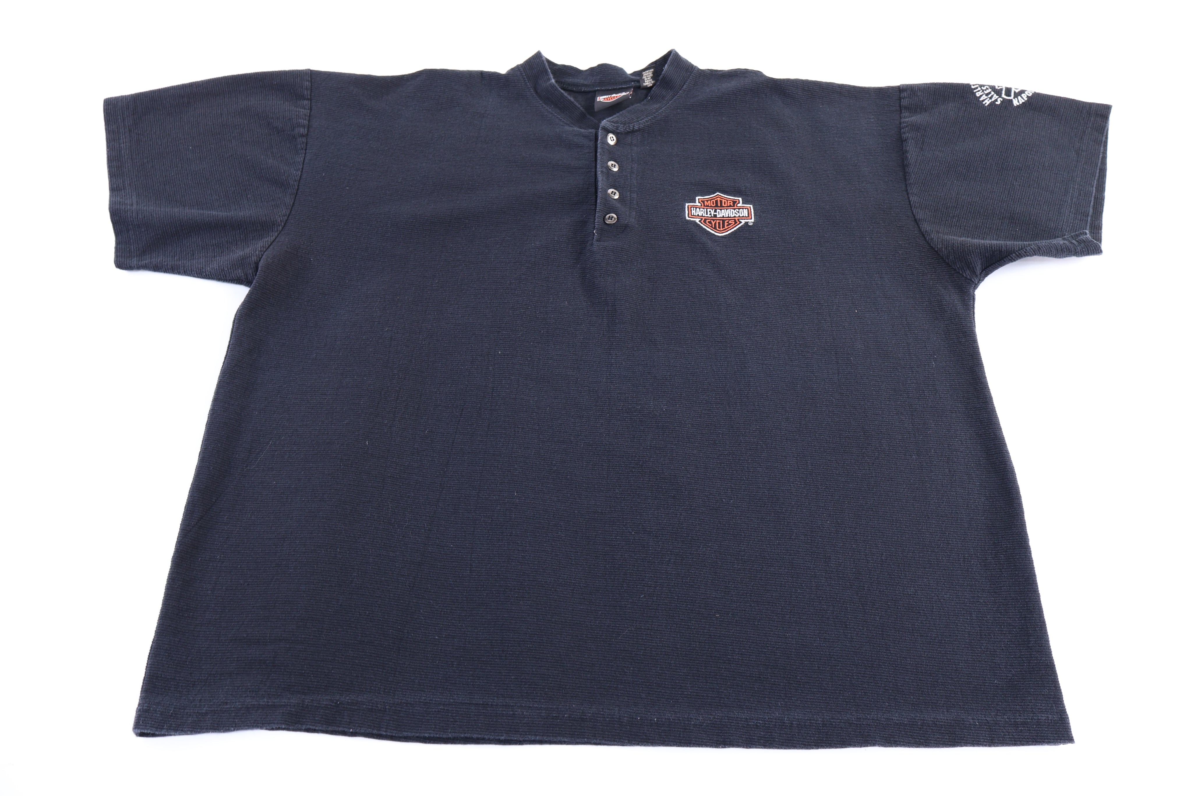 Harley Davidson Motorcycles Button Up