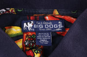 Vintage Big Dogs Sauce Button Up
