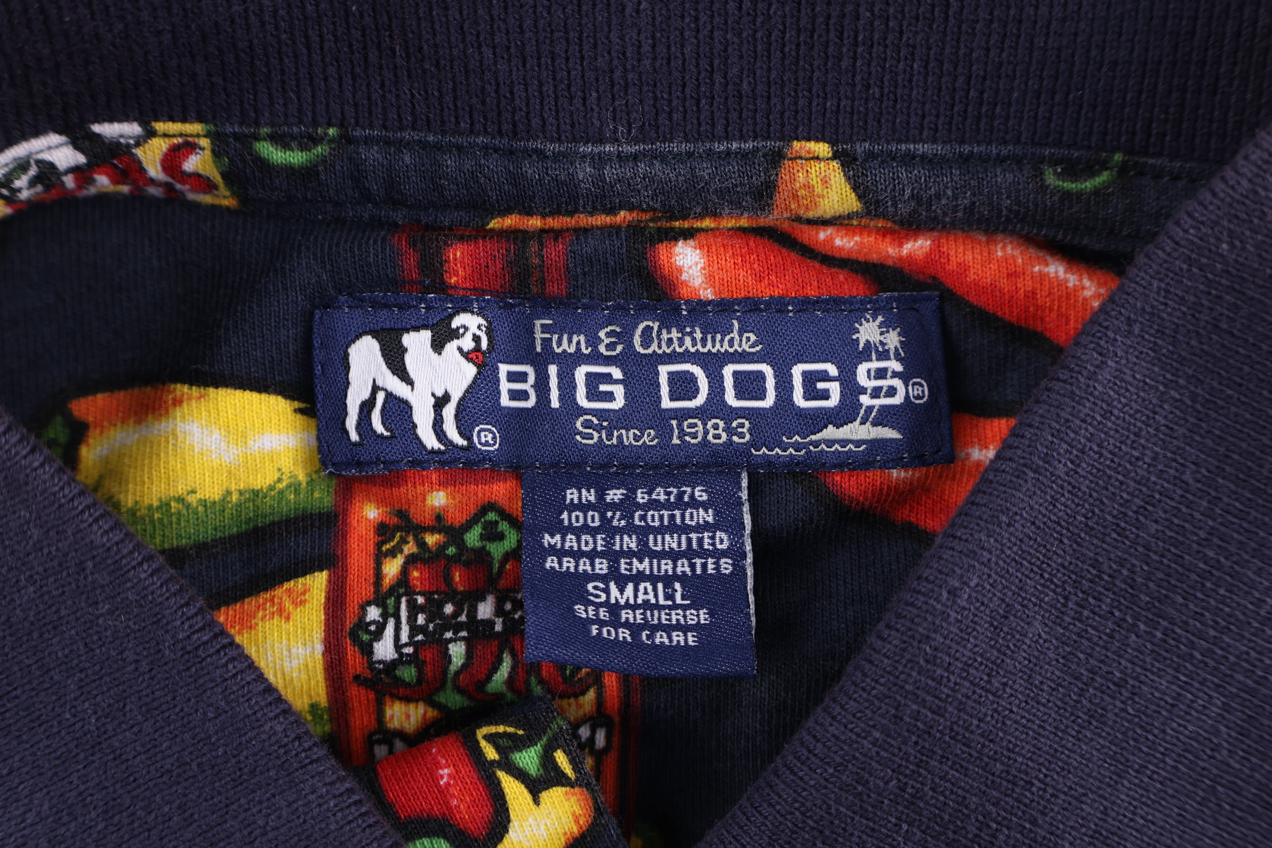 Vintage Big Dogs Sauce Button Up
