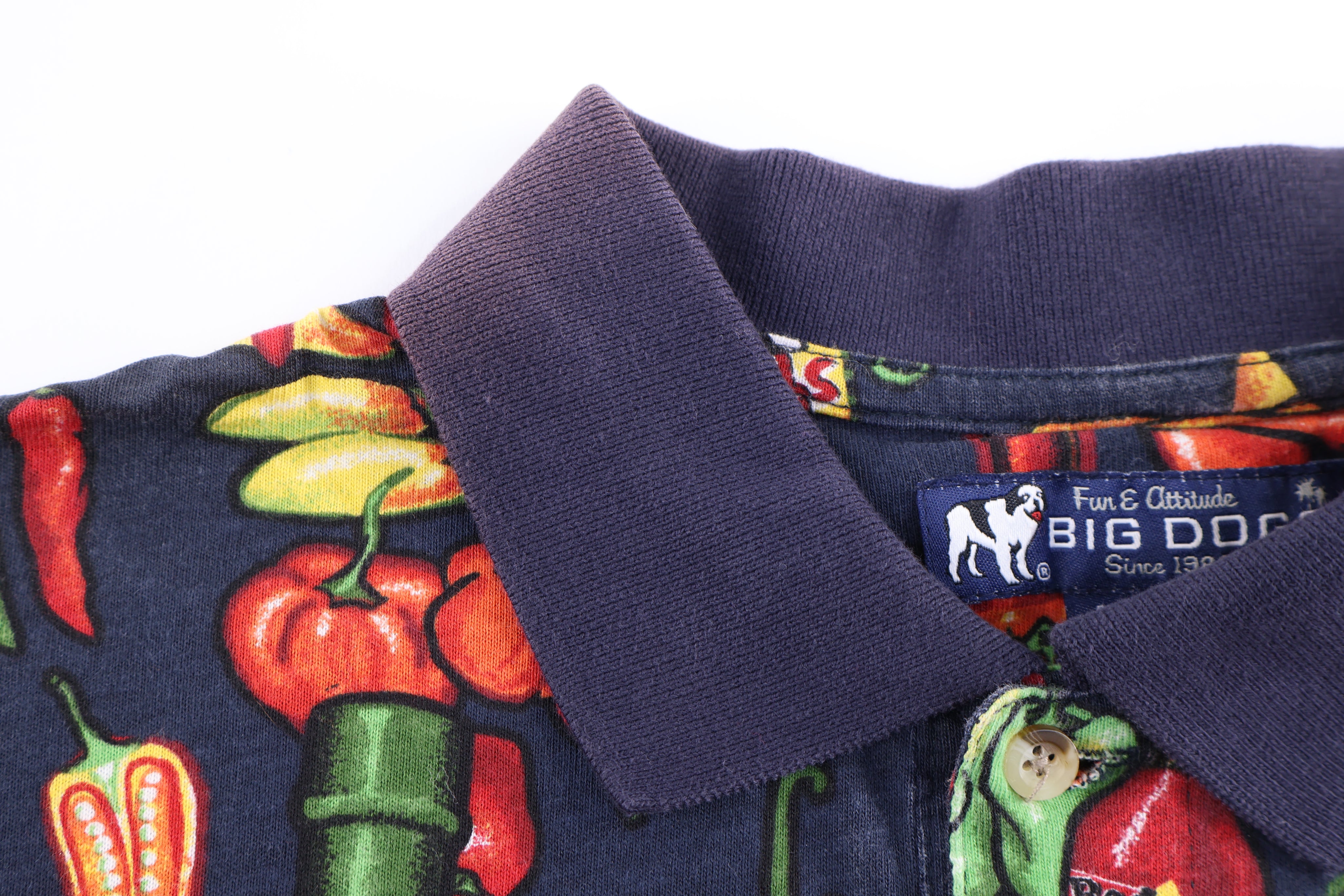 Vintage Big Dogs Sauce Button Up