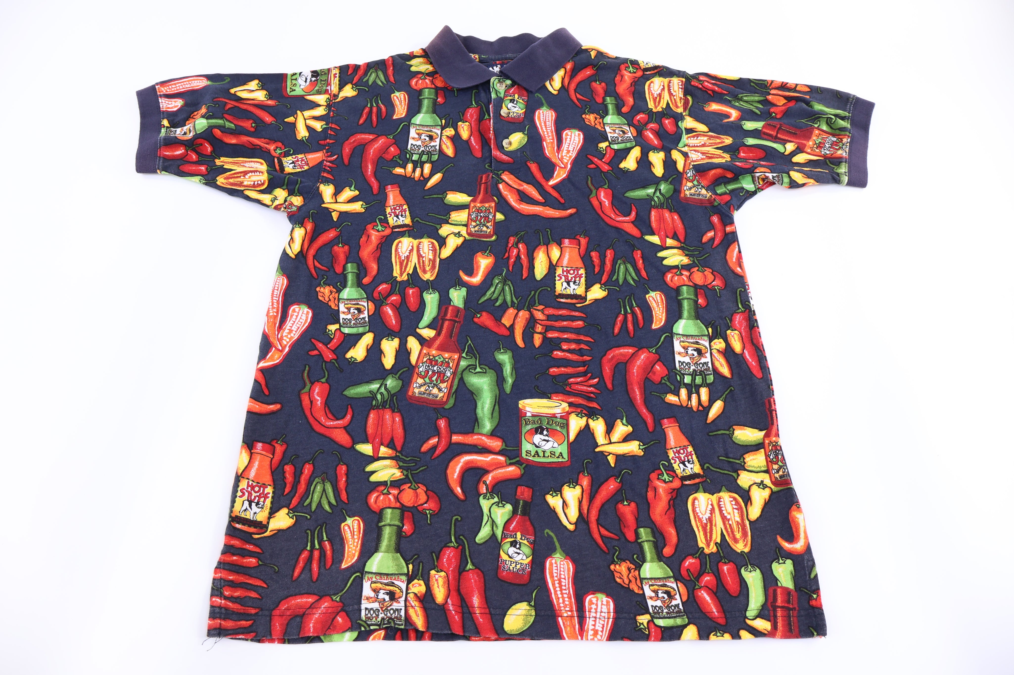 Vintage Big Dogs Sauce Button Up