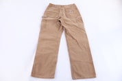 Carhartt Logo Patch Tan Double knee Pants