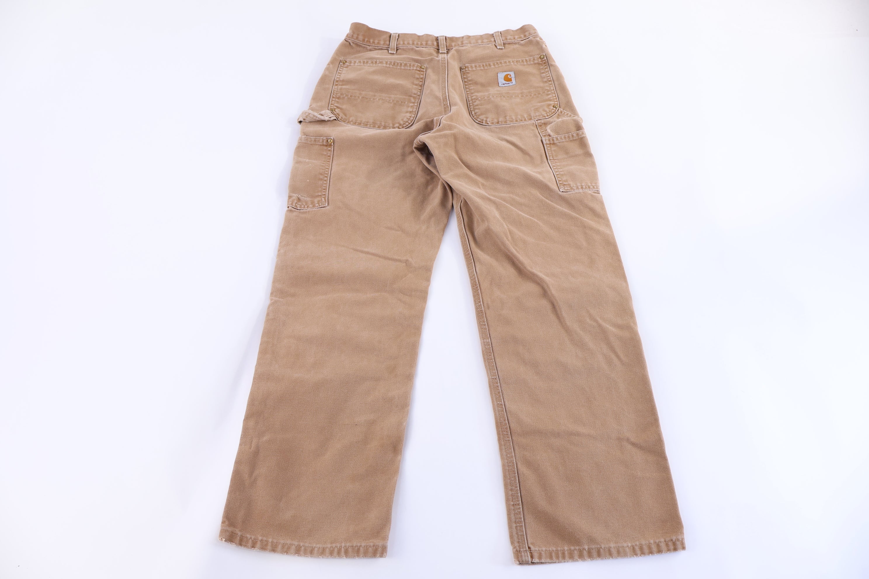 Carhartt Logo Patch Tan Double knee Pants