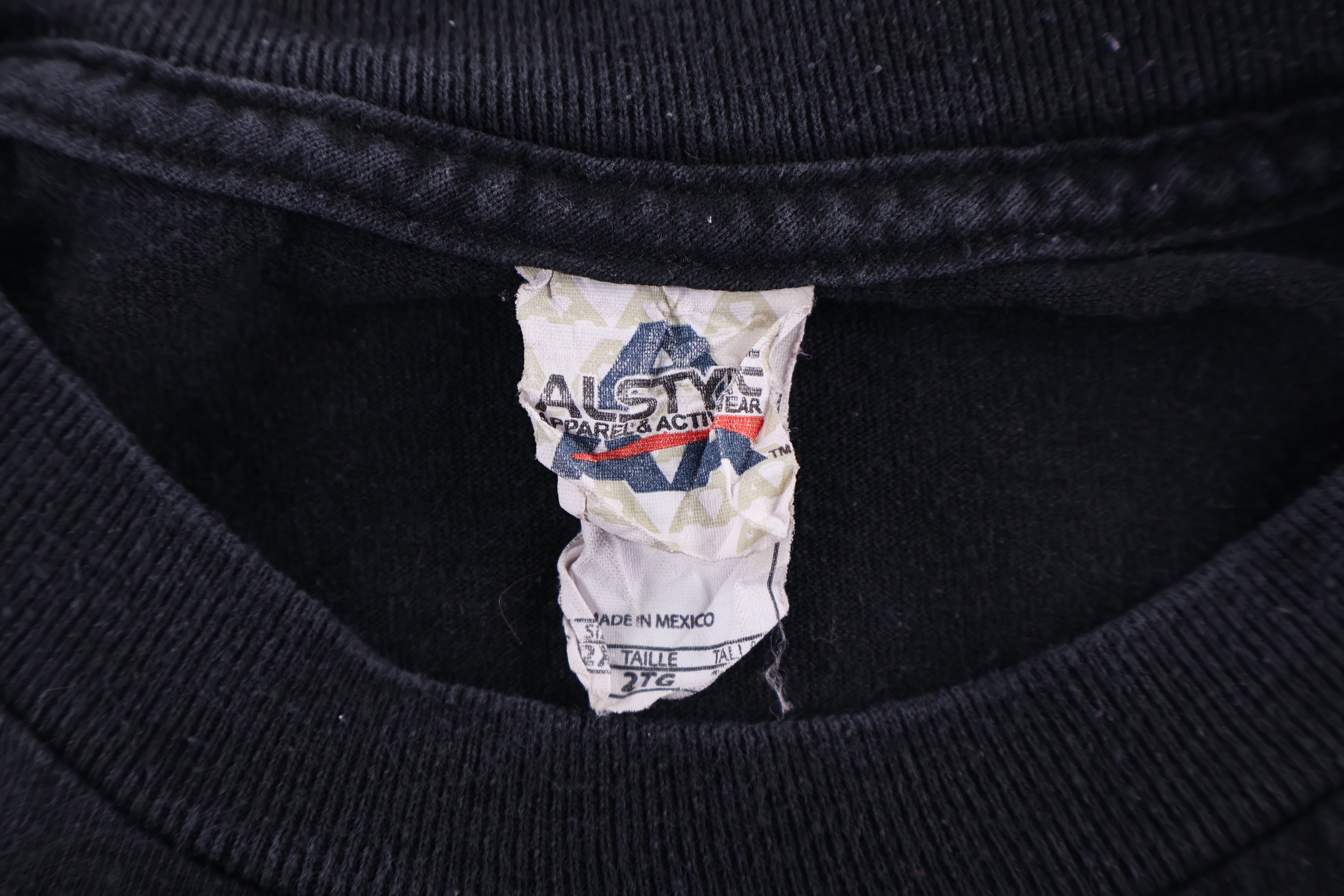 Vintage American Bikers Flames Graphic LS T-shirt