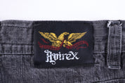 Y2K Avirex Black Denim Jeans
