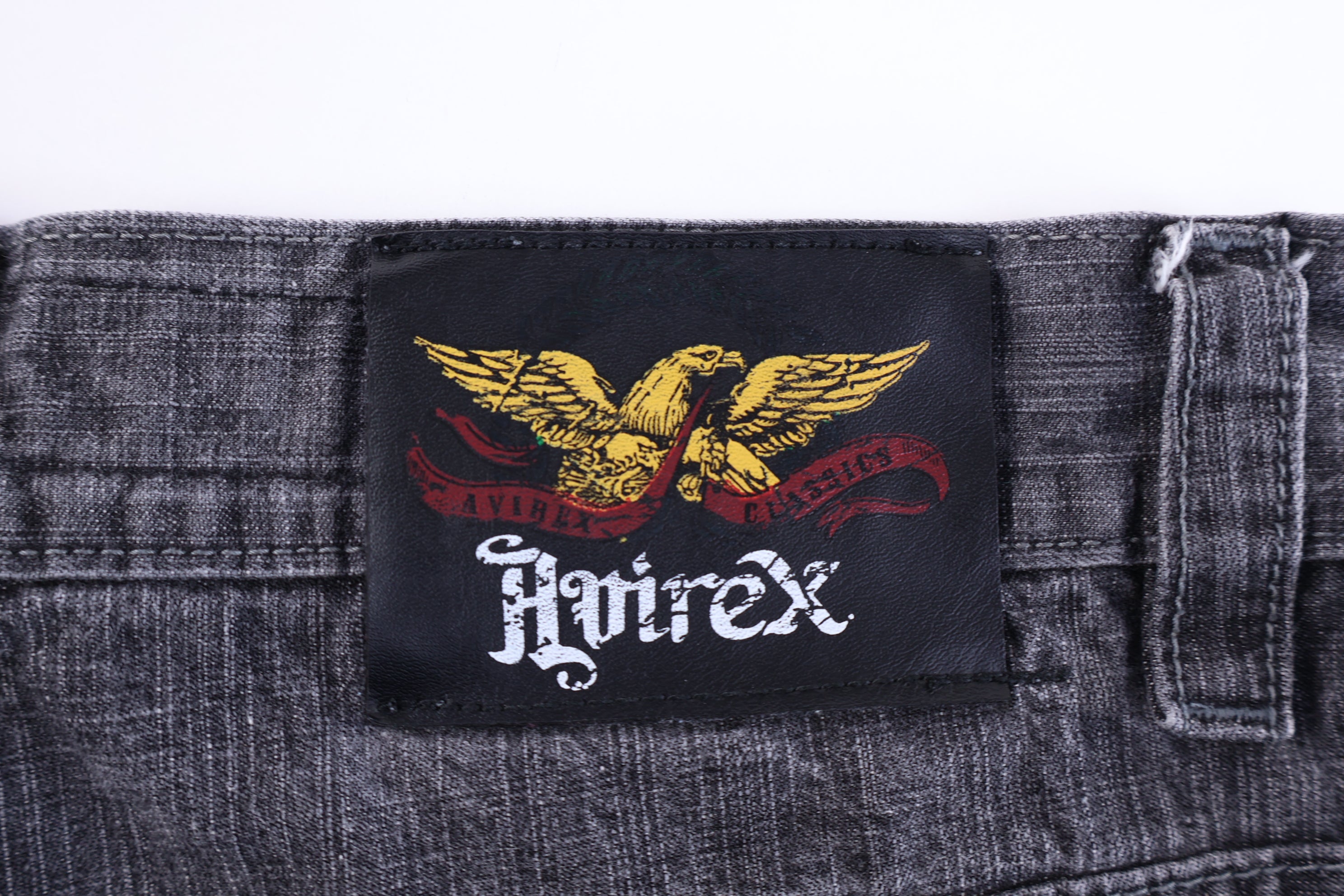 Y2K Avirex Black Denim Jeans