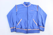 70's Adidas Trefoil Logo Embroidered Full Zip Track Jacket