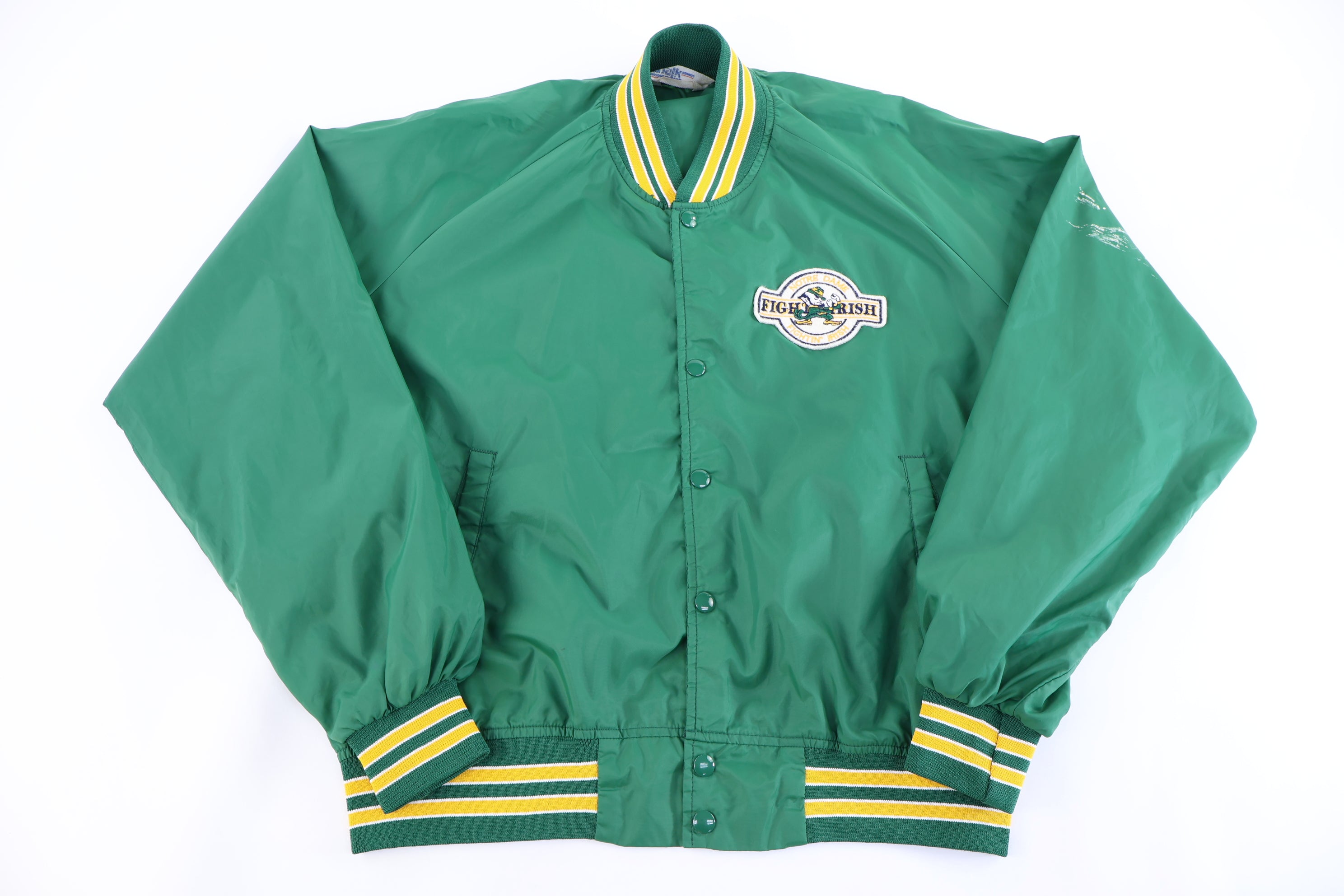 90's Chalk Line University of Notre Dame Full Snap Jacket