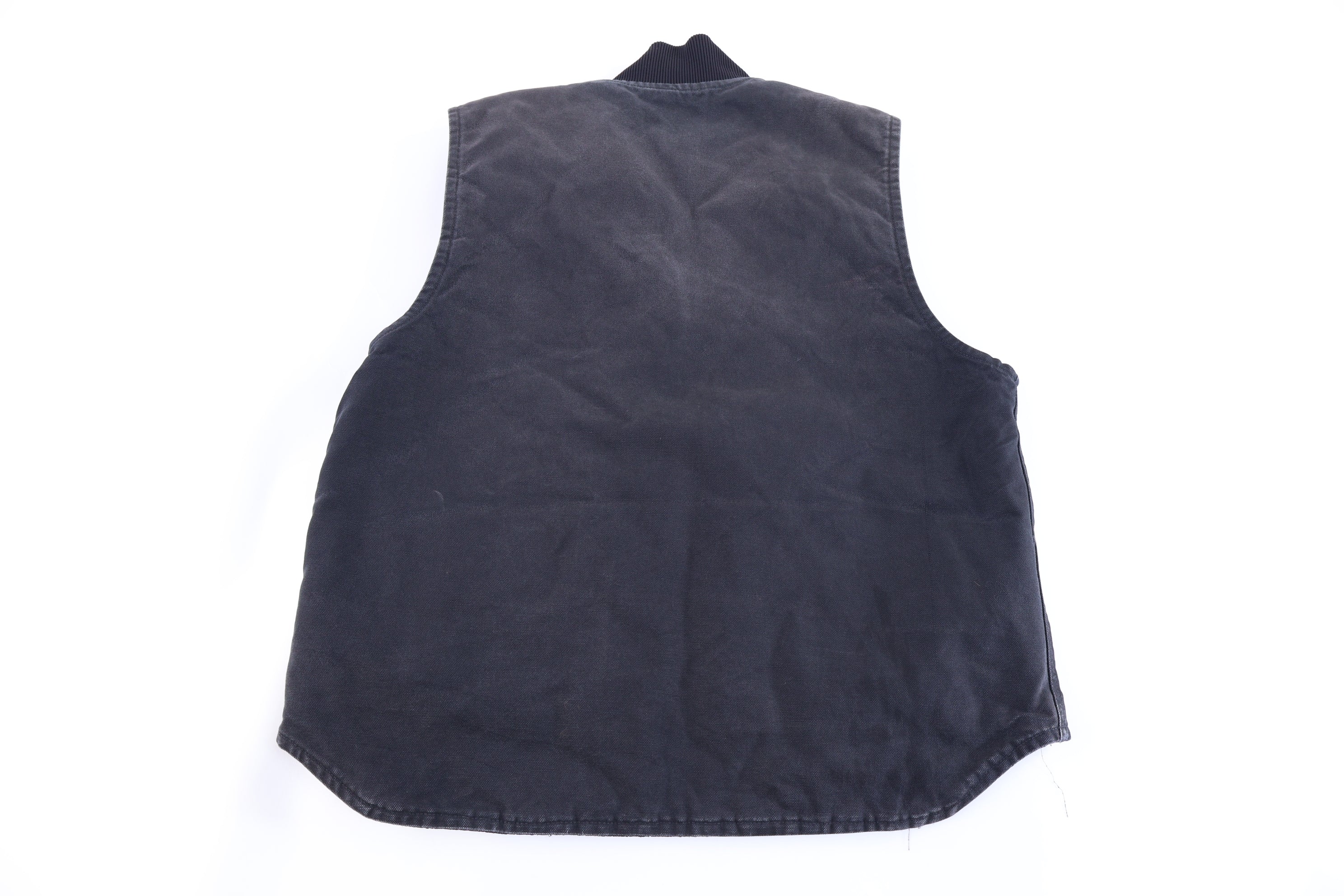 Carhartt Logo Patch Black Full Zip Vest