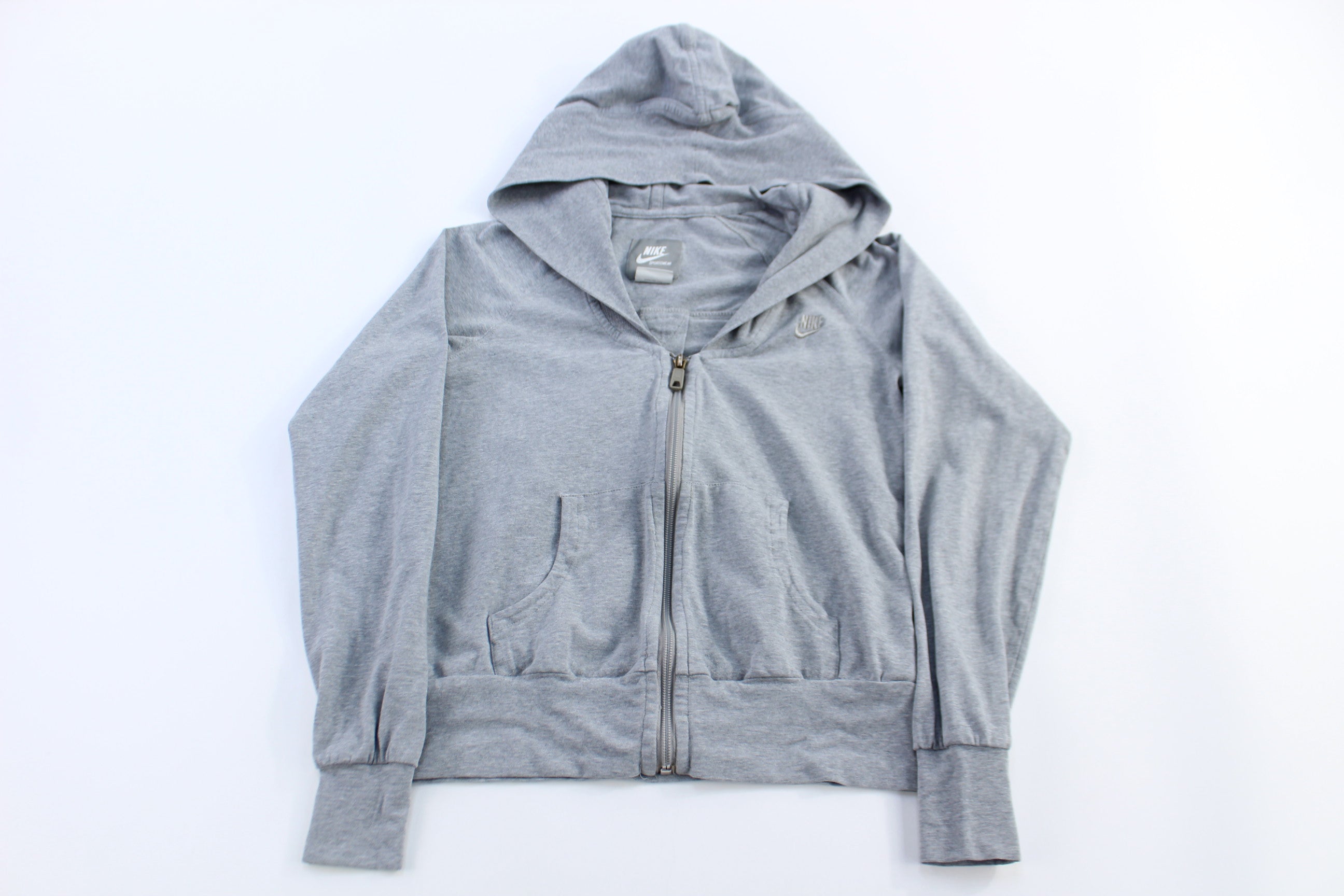Women's Nike Sportswear Full Zip Grey Sweater