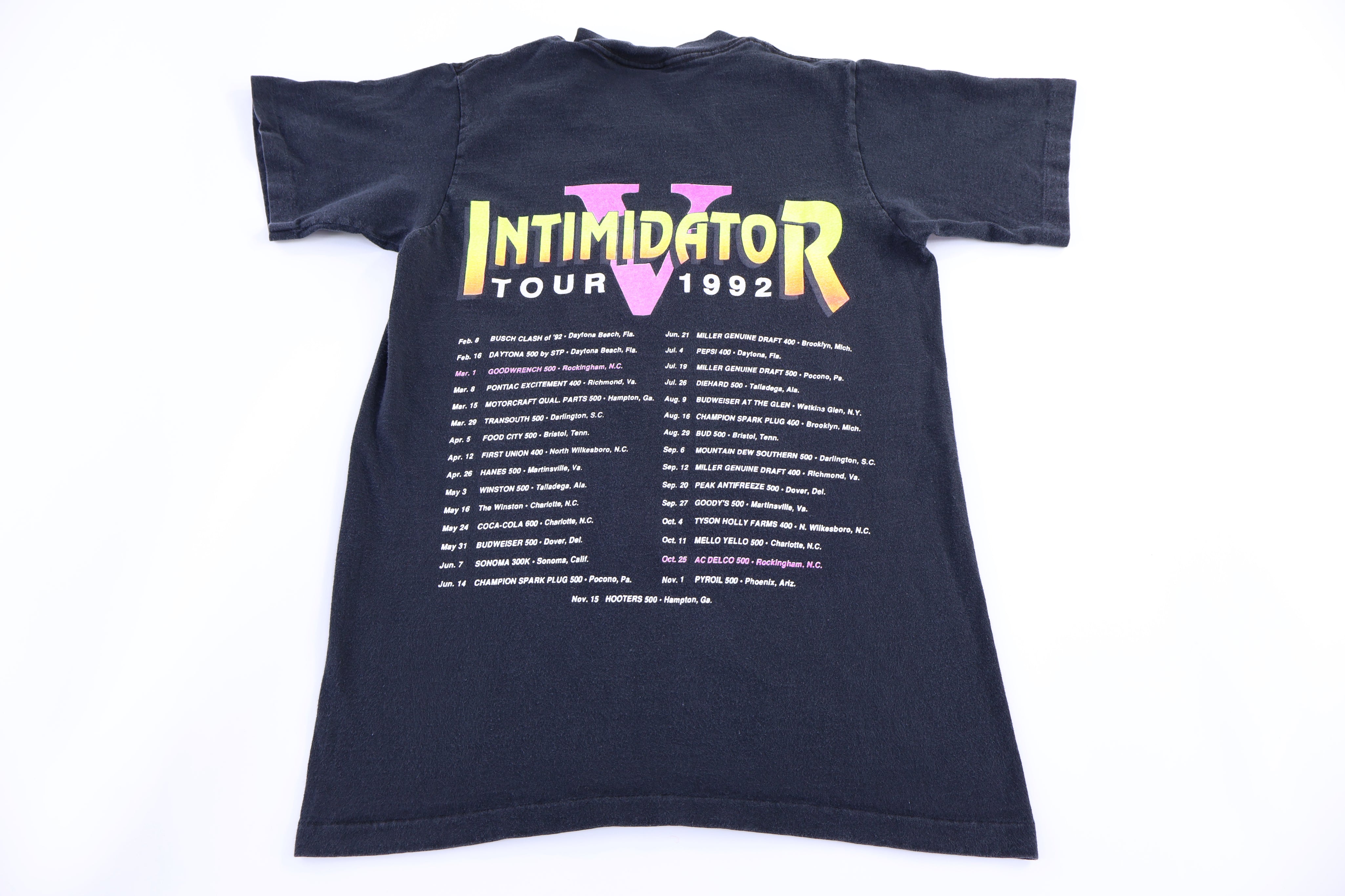 1992 Dale Earnhardt The Intimidator Tour T-shirt