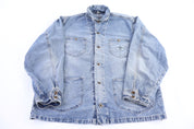 90's Lee Dungarees Light Wash Chore Jacket