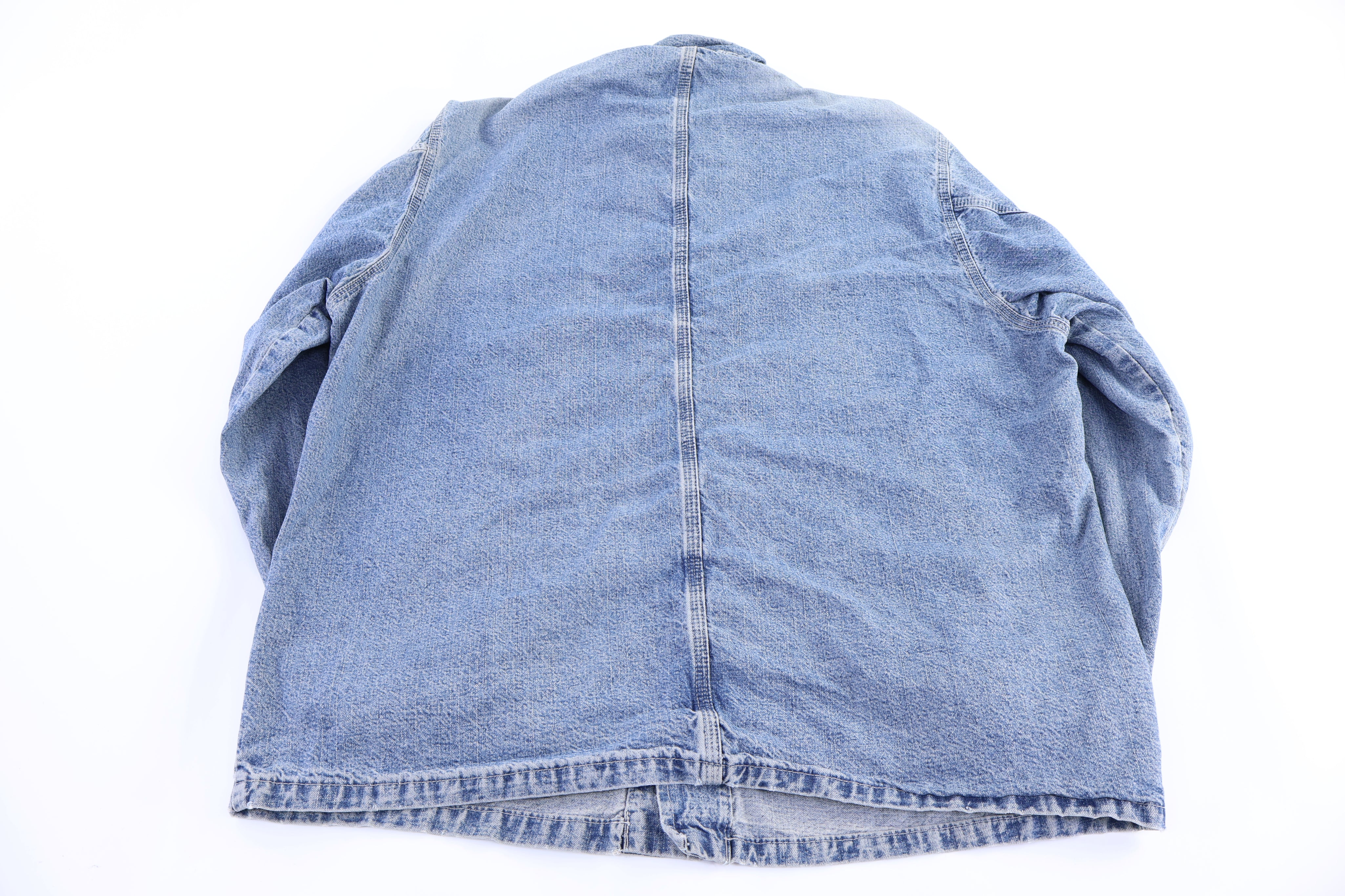 90's Lee Dungarees Light Wash Chore Jacket