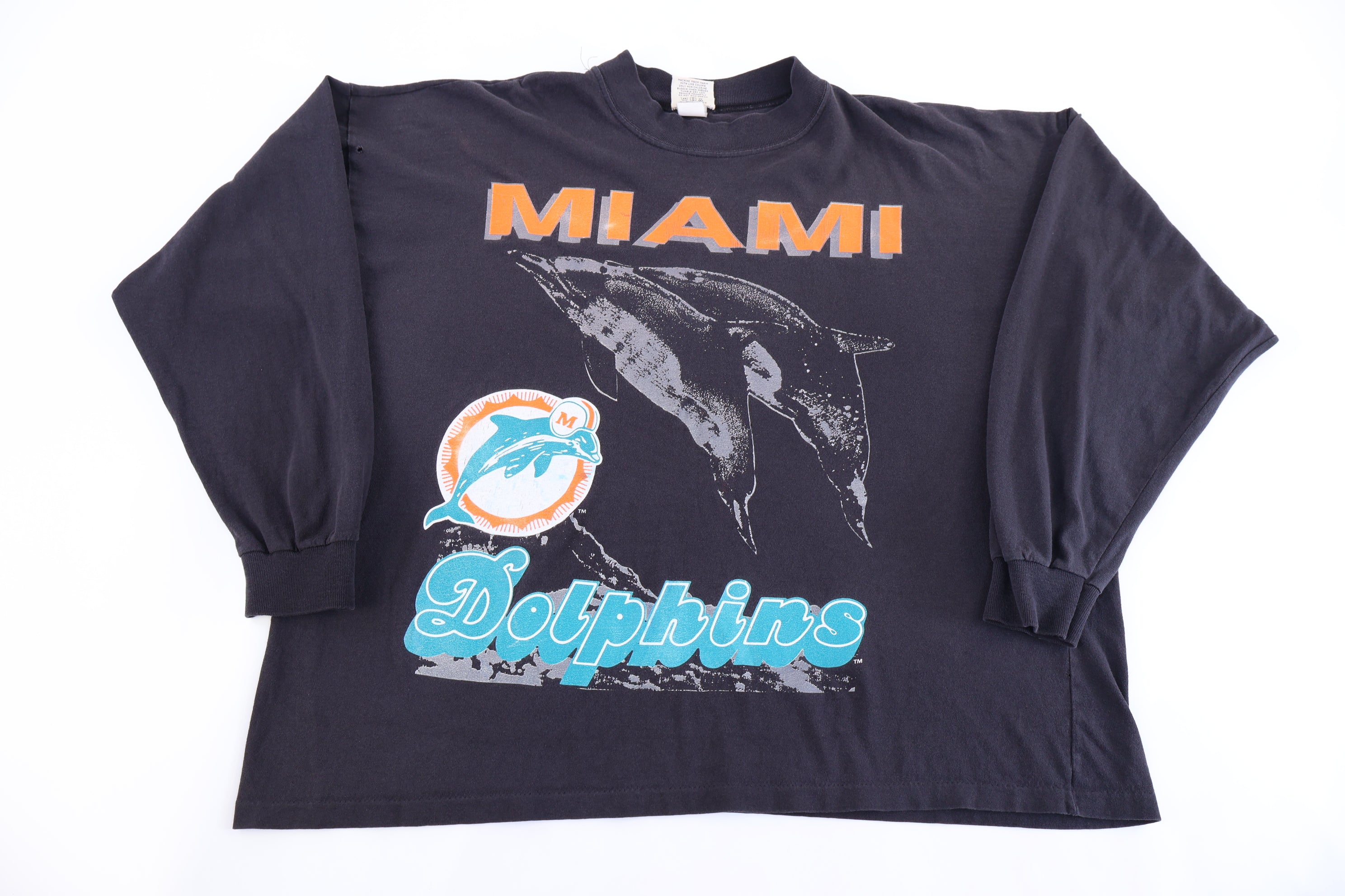 90's Miami Dolphins Football LS T-shirt