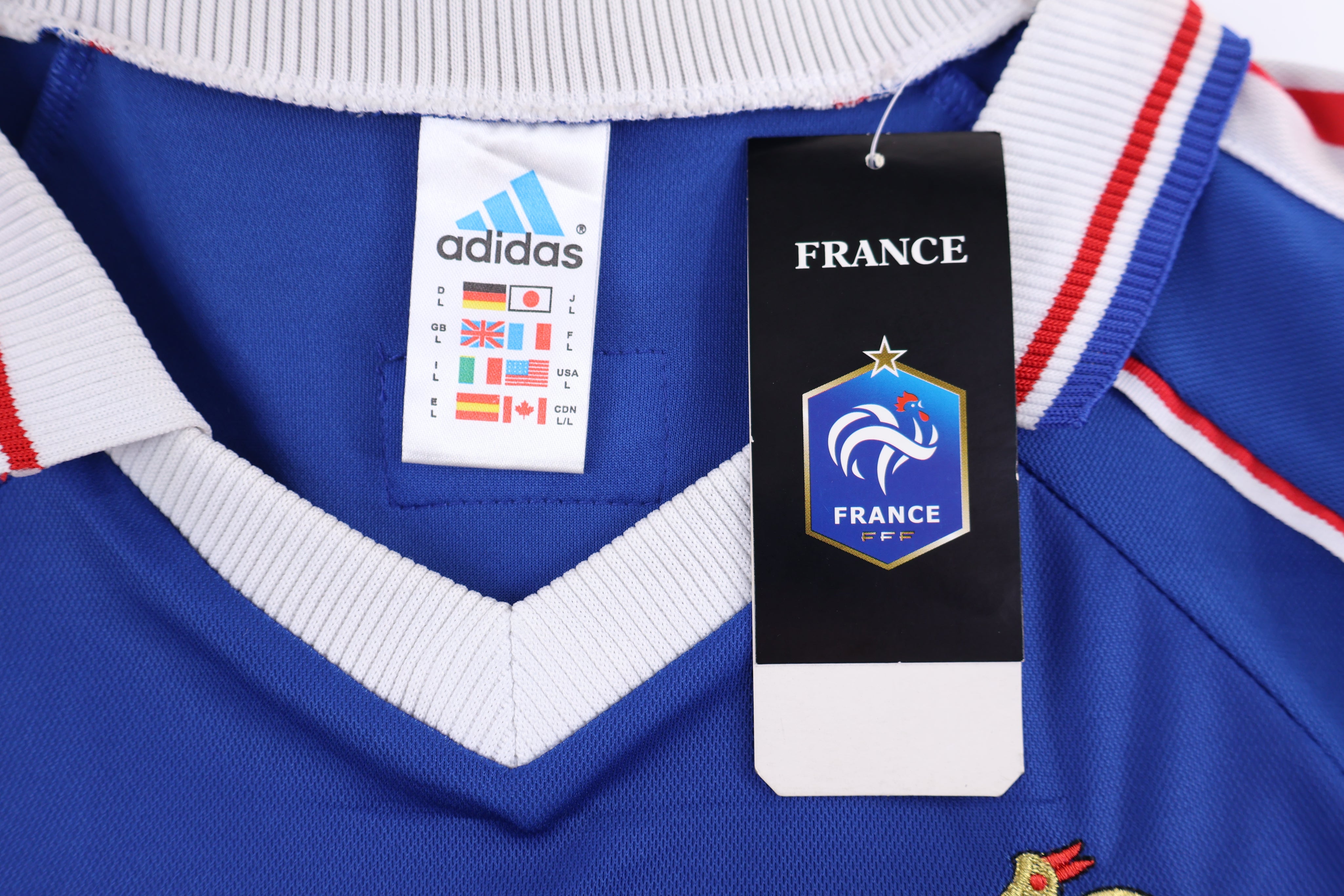 1998 FIFA World Cup Zinedine Zidane Soccer Jersey