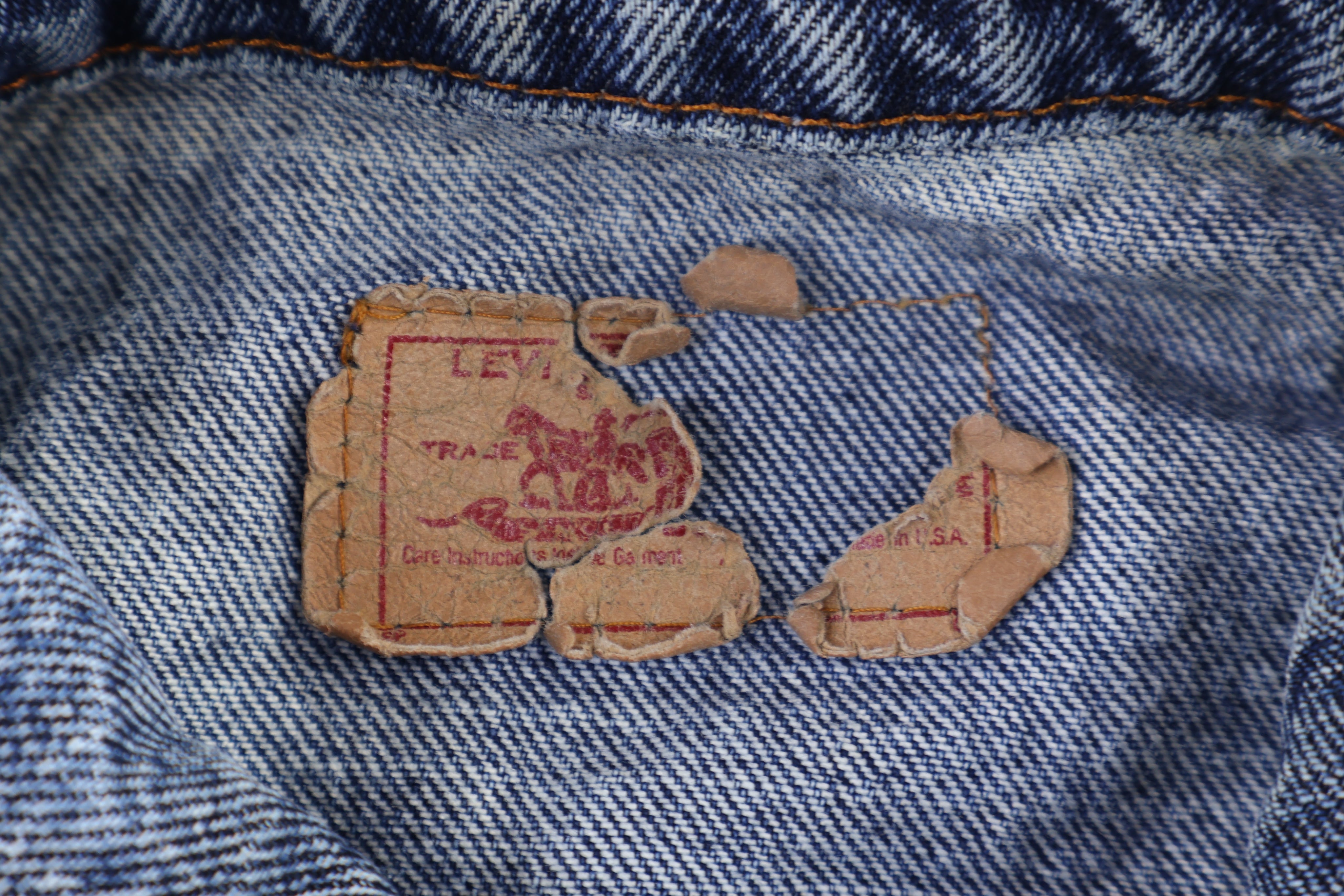 Vintage Levi's Dark Wash Denim Jacket