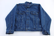 Vintage Hard Rock Cafe Dark Wash Denim Jacket