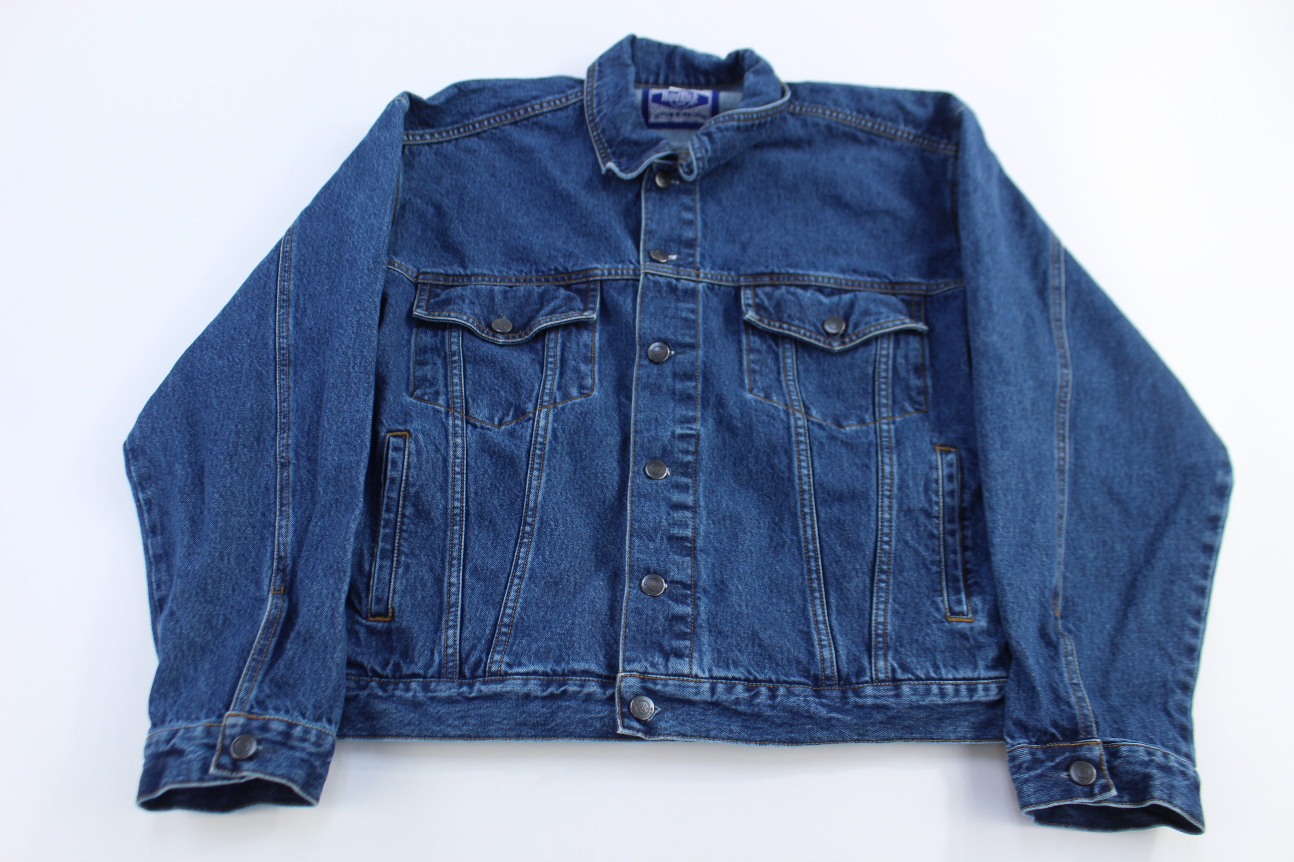 Vintage Hard Rock Cafe Dark Wash Denim Jacket