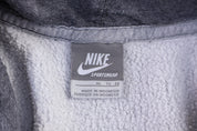 Vintage Nike Embroidered Logo Grey Pullover Hoodie