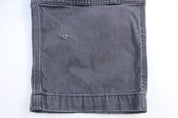 Carhartt Logo Patch Grey Relaxed Fit Pants