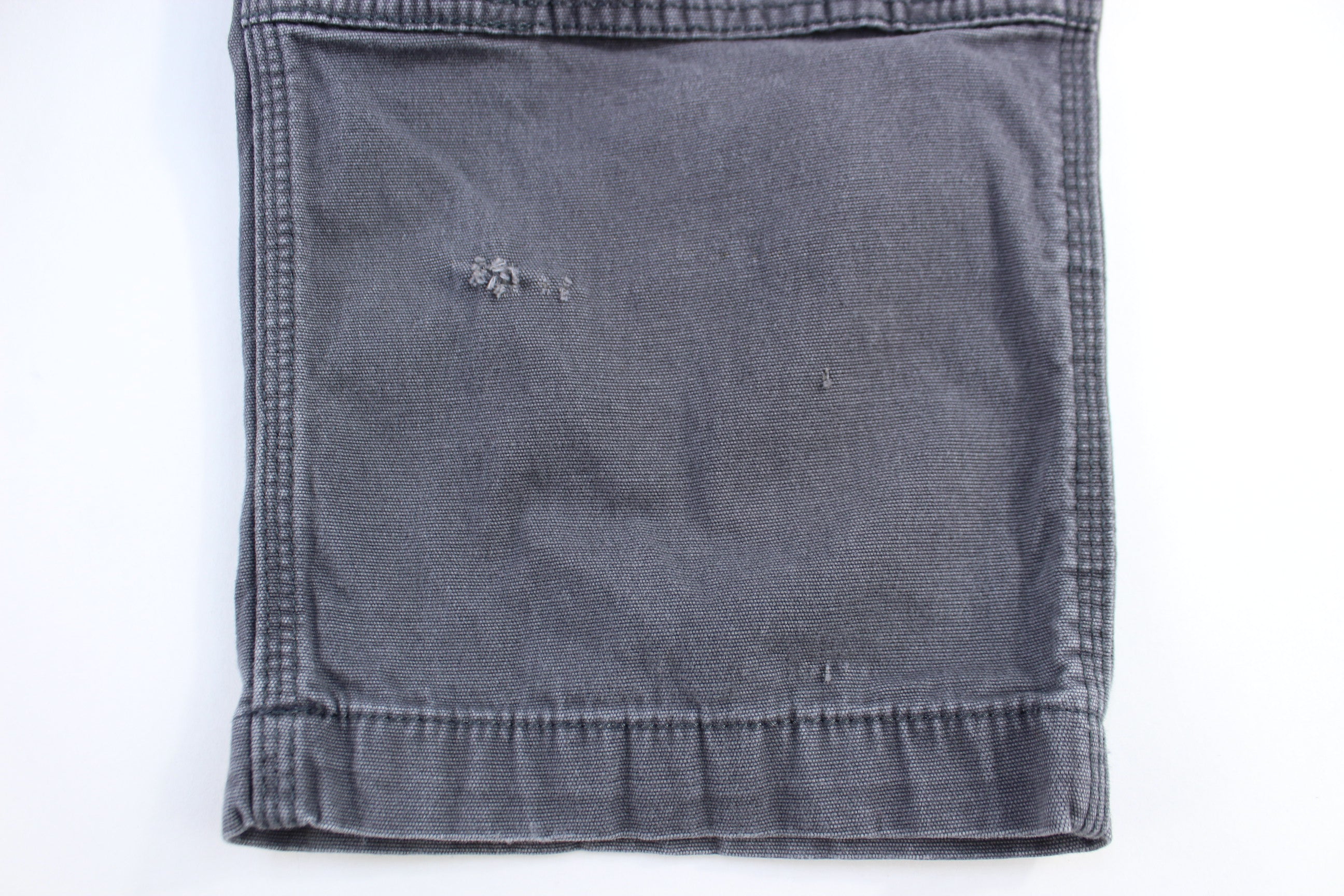 Carhartt Logo Patch Grey Relaxed Fit Pants
