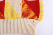 80's Spyder Multicolor Knit Sweater