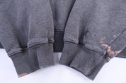 Vintage Nike Embroidered Logo Grey Pullover Hoodie