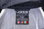 Vintage Adidas Embroidered Logo Full Zip Windbreaker