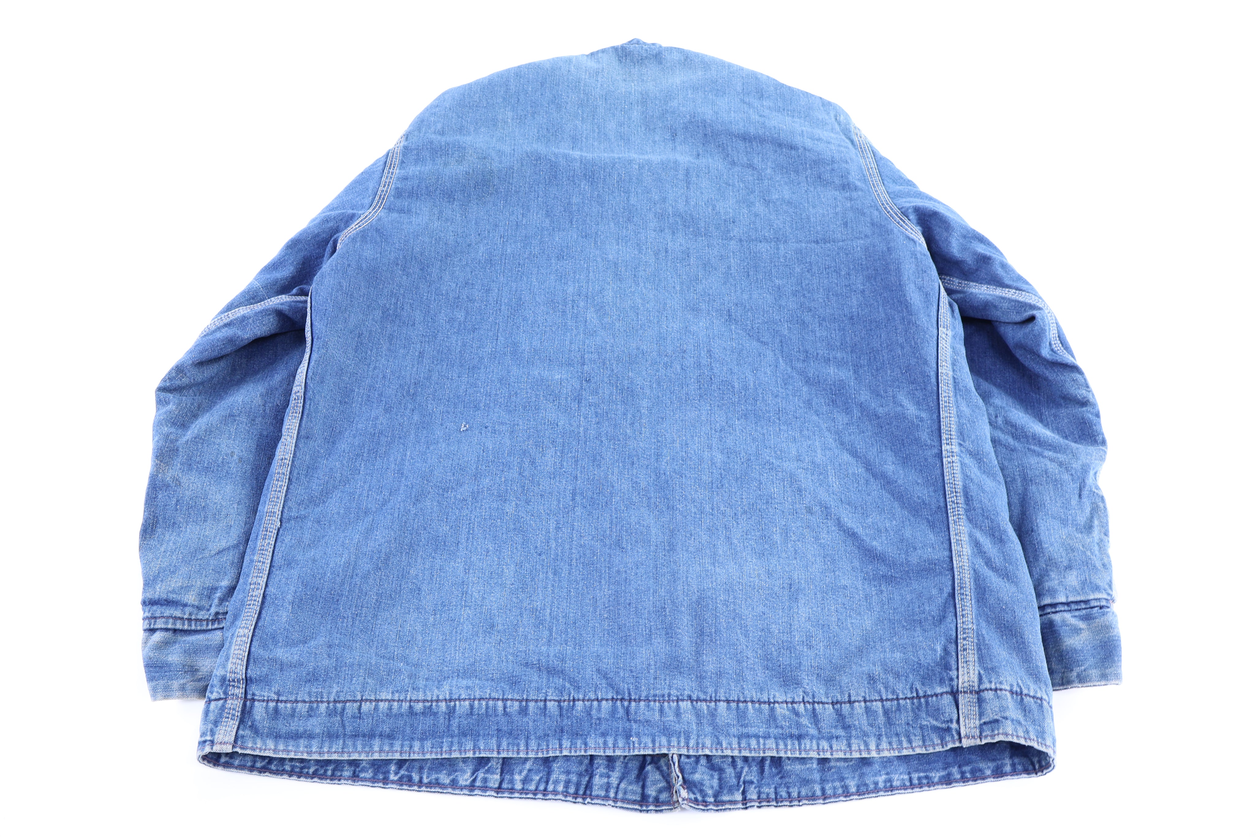 80's Work & Leisure Blanket Lined Denim Chore Jacket