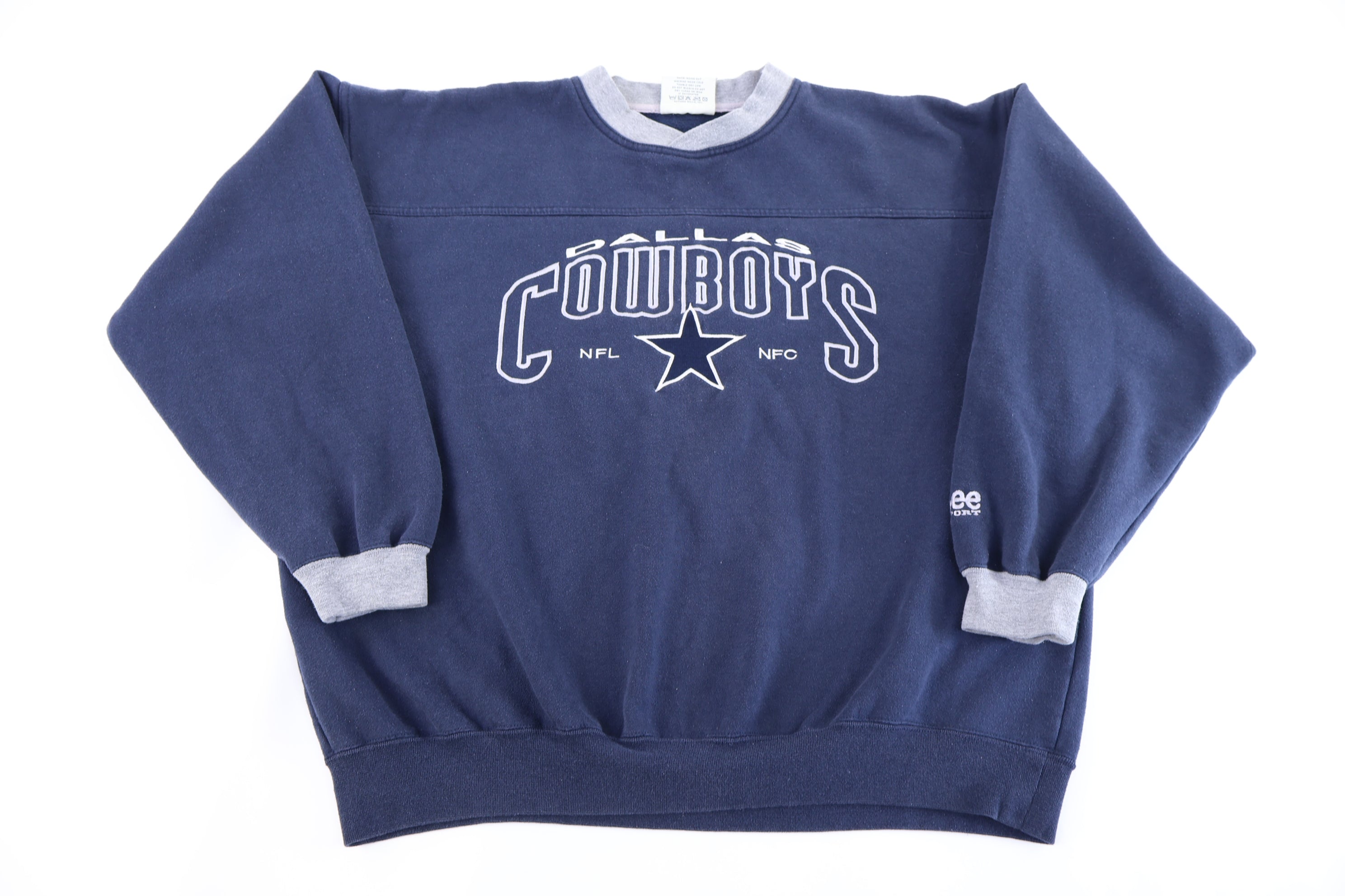 90's Dallas Cowboys Football Embroidered Sweatshirt