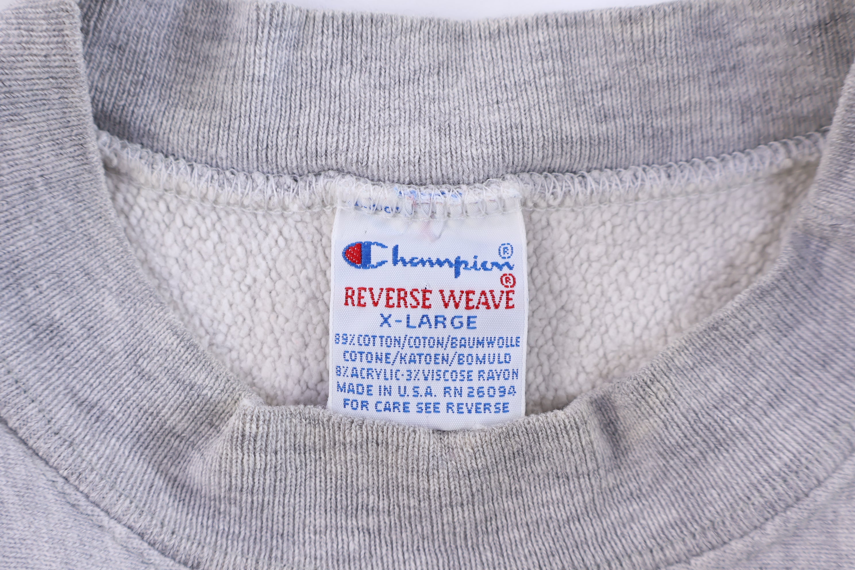 90's Clemson University Reverse Weave Sweatshirt