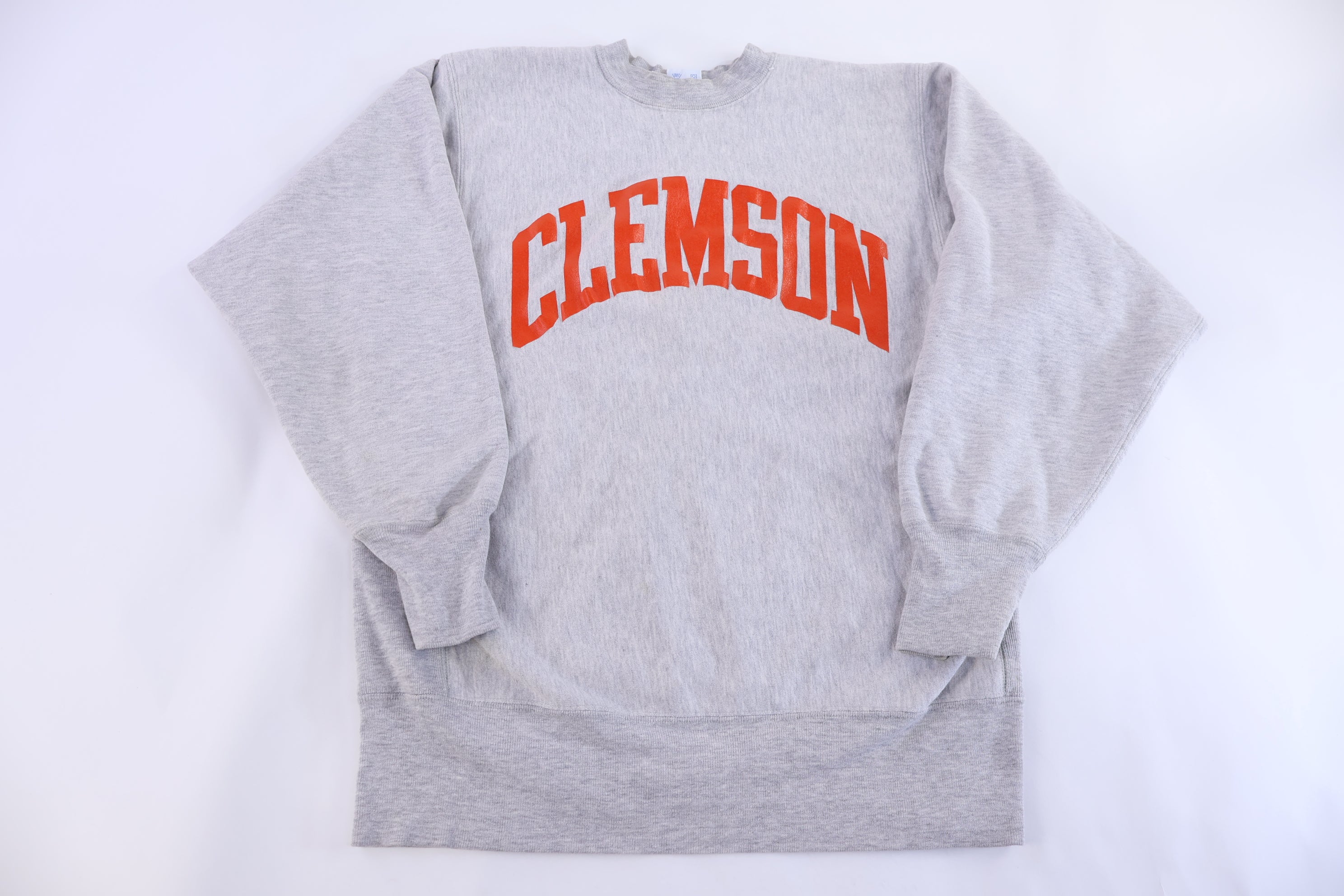 90's Clemson University Reverse Weave Sweatshirt
