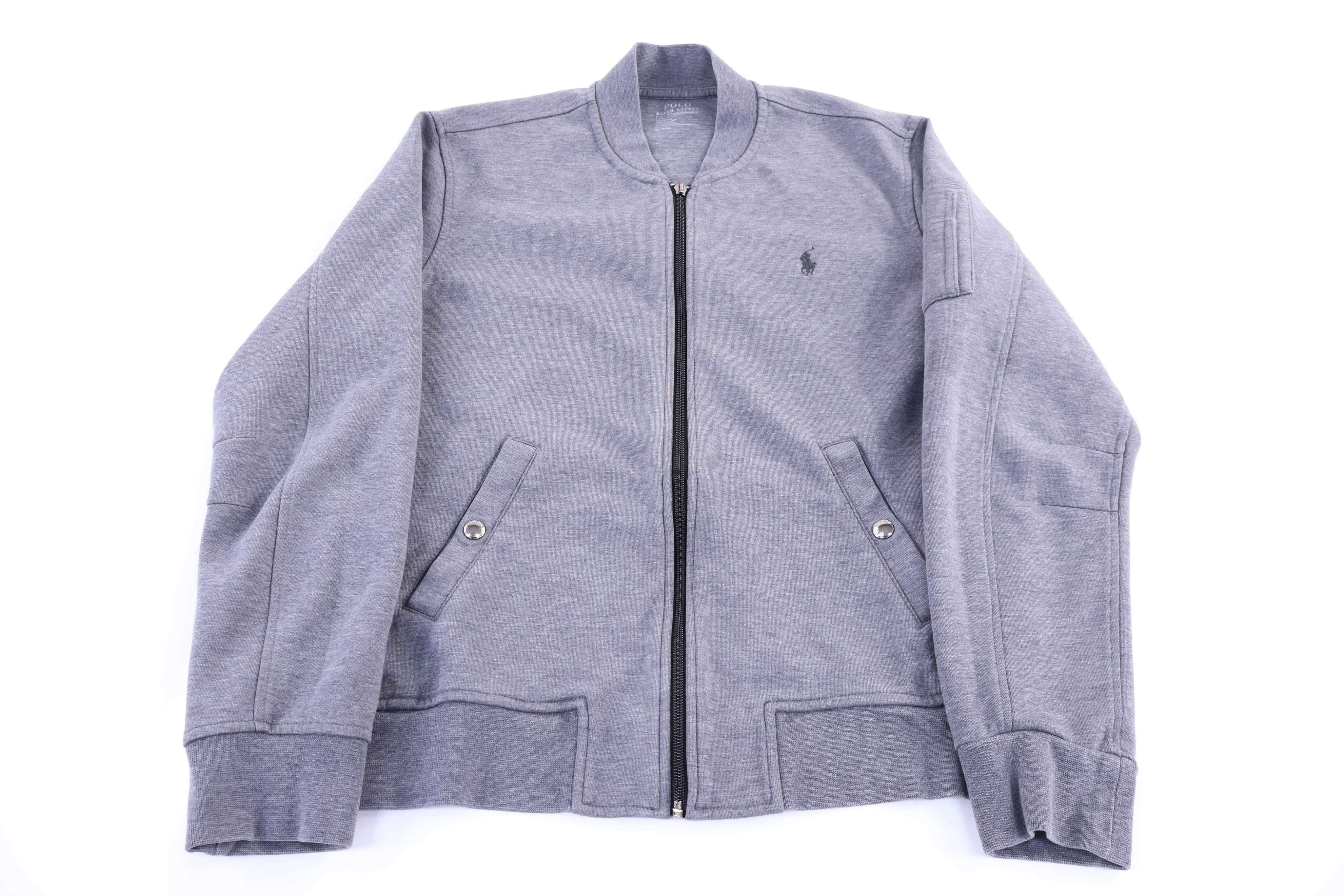Polo Ralph Lauren Grey Full Zip Track Jacket