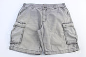 Carhartt Logo Patch Grey Cargo Shorts