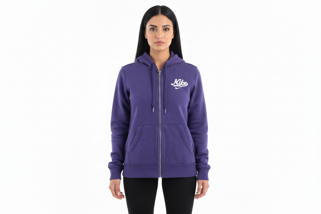 Women's Nike Purple Full Zip Jacket