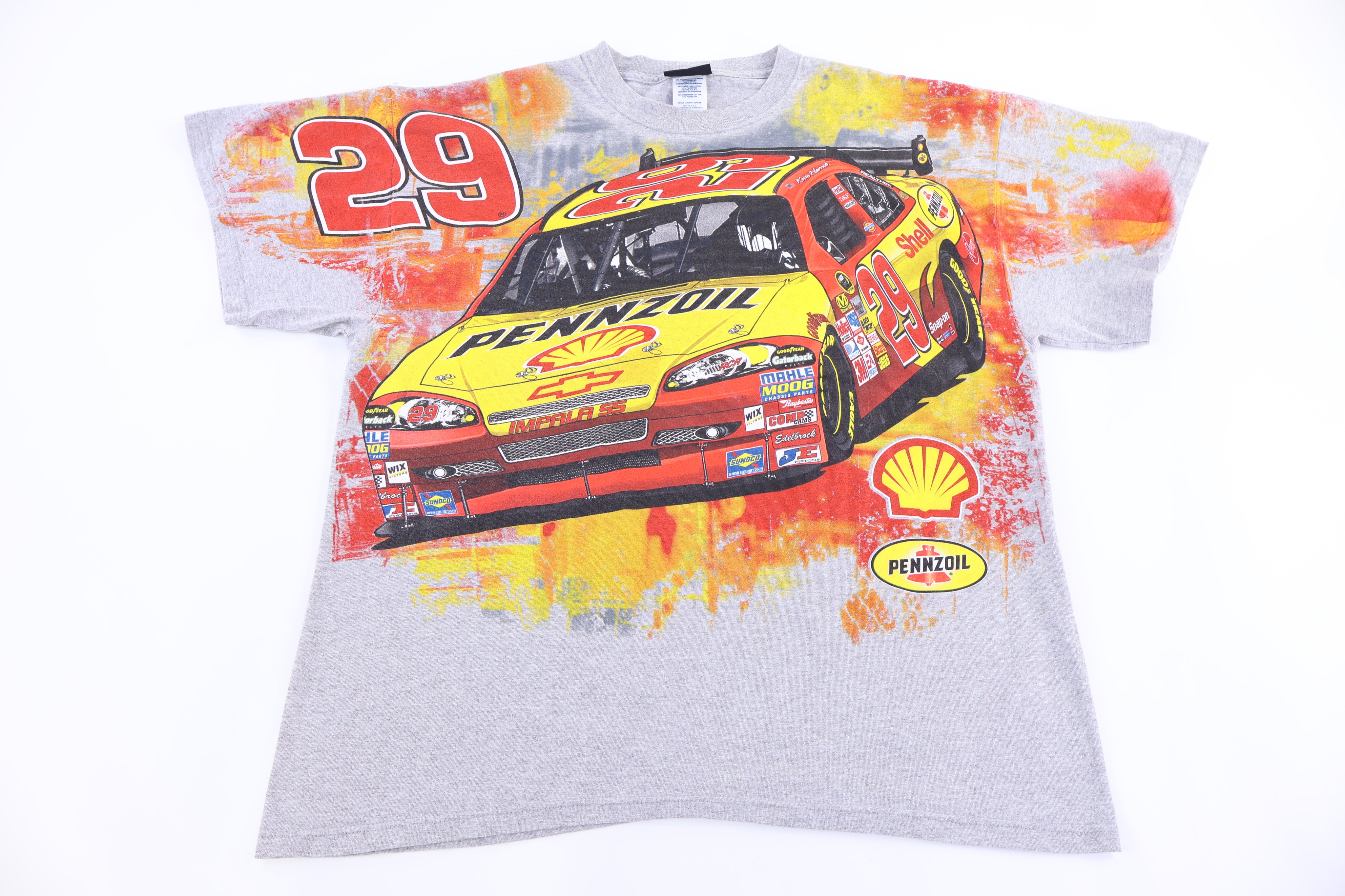 Vintage Nascar Kevin Harvick Racing T-shirt
