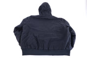 Carhartt Logo Patch Black Full Zip Jacket
