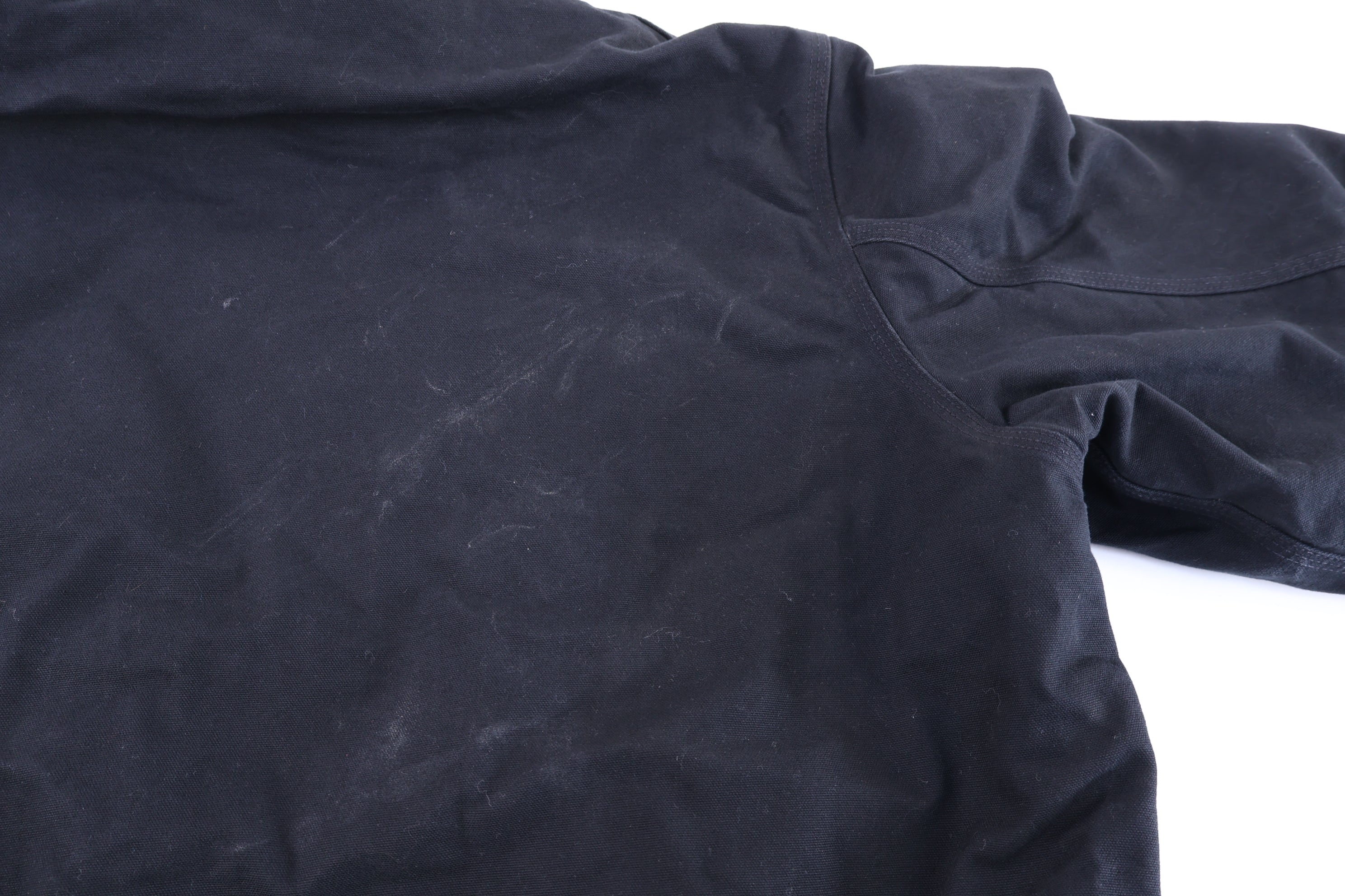 Carhartt Logo Patch Black Full Zip Jacket