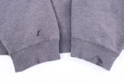 Vintage Nike Embroidered Logo Grey Blank Sweatshirt