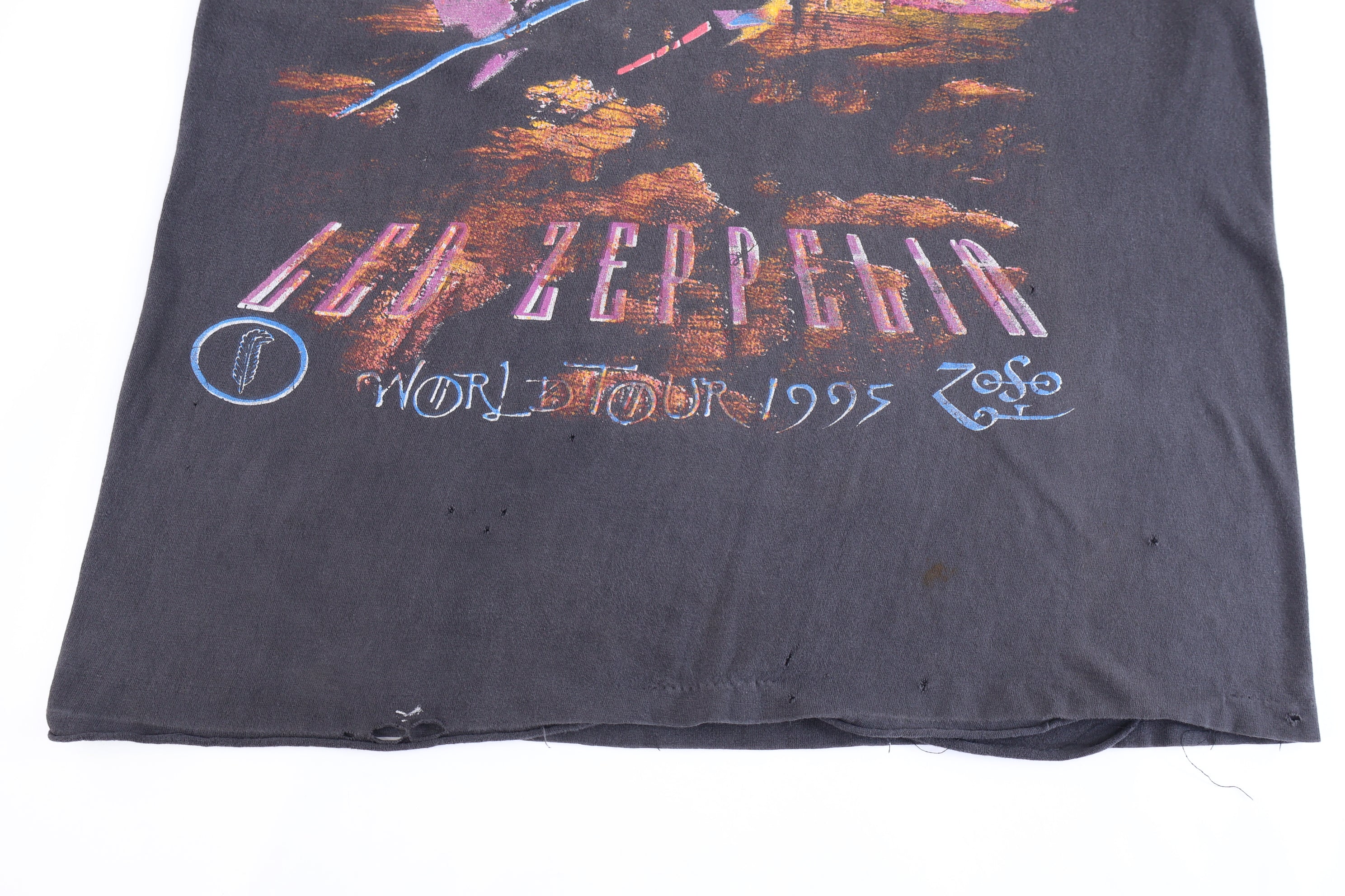 1995 Led Zeppelin Jimmy Page & Robert Plant Tour T-shirt