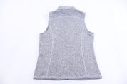 Patagonia Logo Patch Grey Full Zip Vest