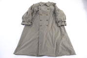 Vintage Burberrys Green Trench Coat