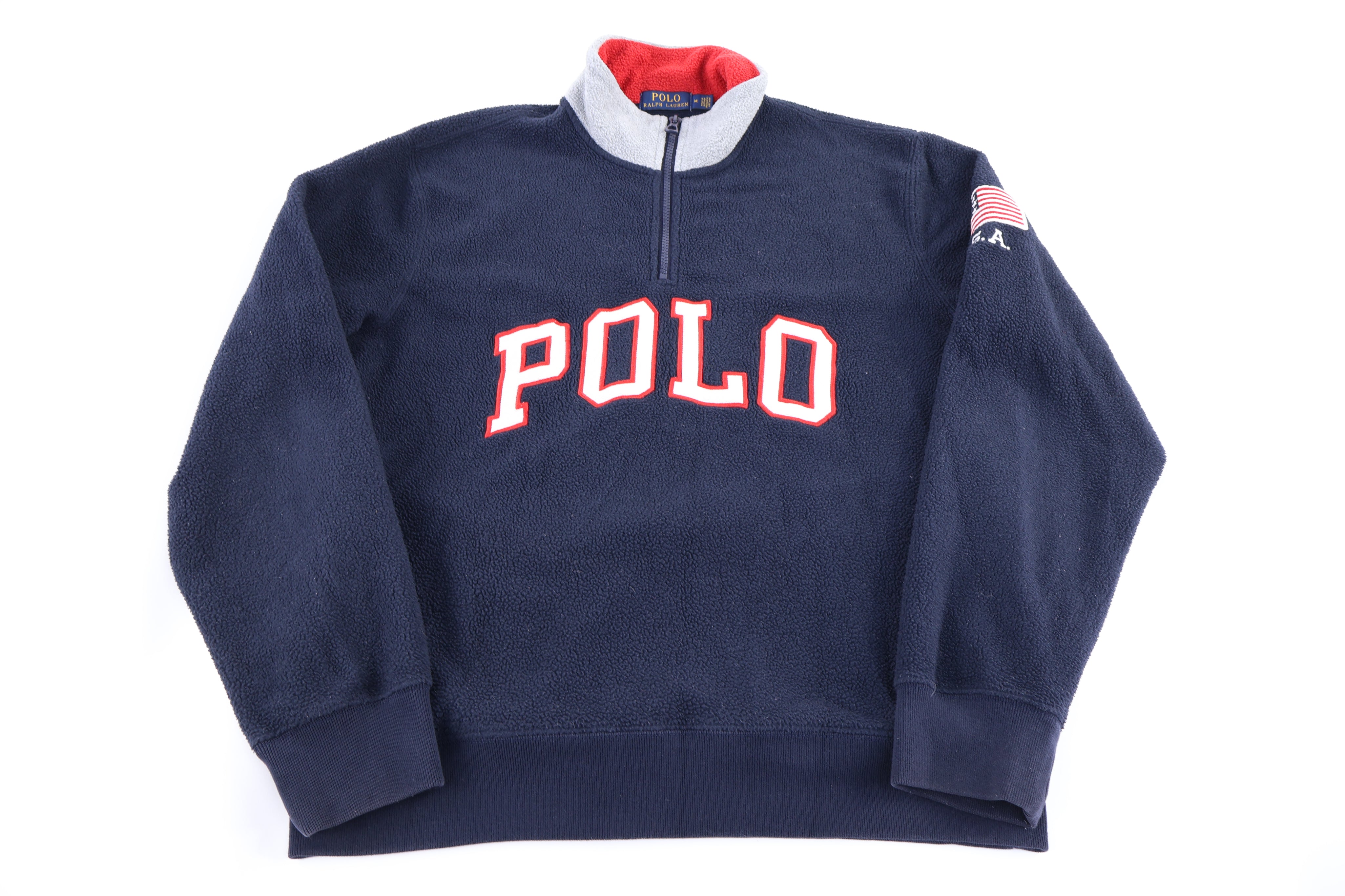 Polo Ralph Lauren Embroidered Fleece Pullover