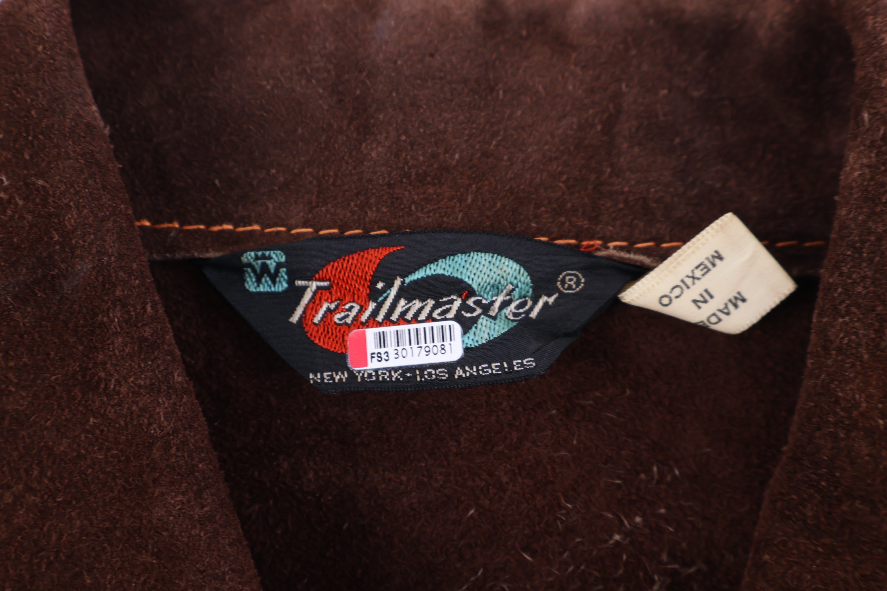 80's Trailmaster Brown Leather Suede Jacket