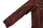 80's Trailmaster Brown Leather Suede Jacket