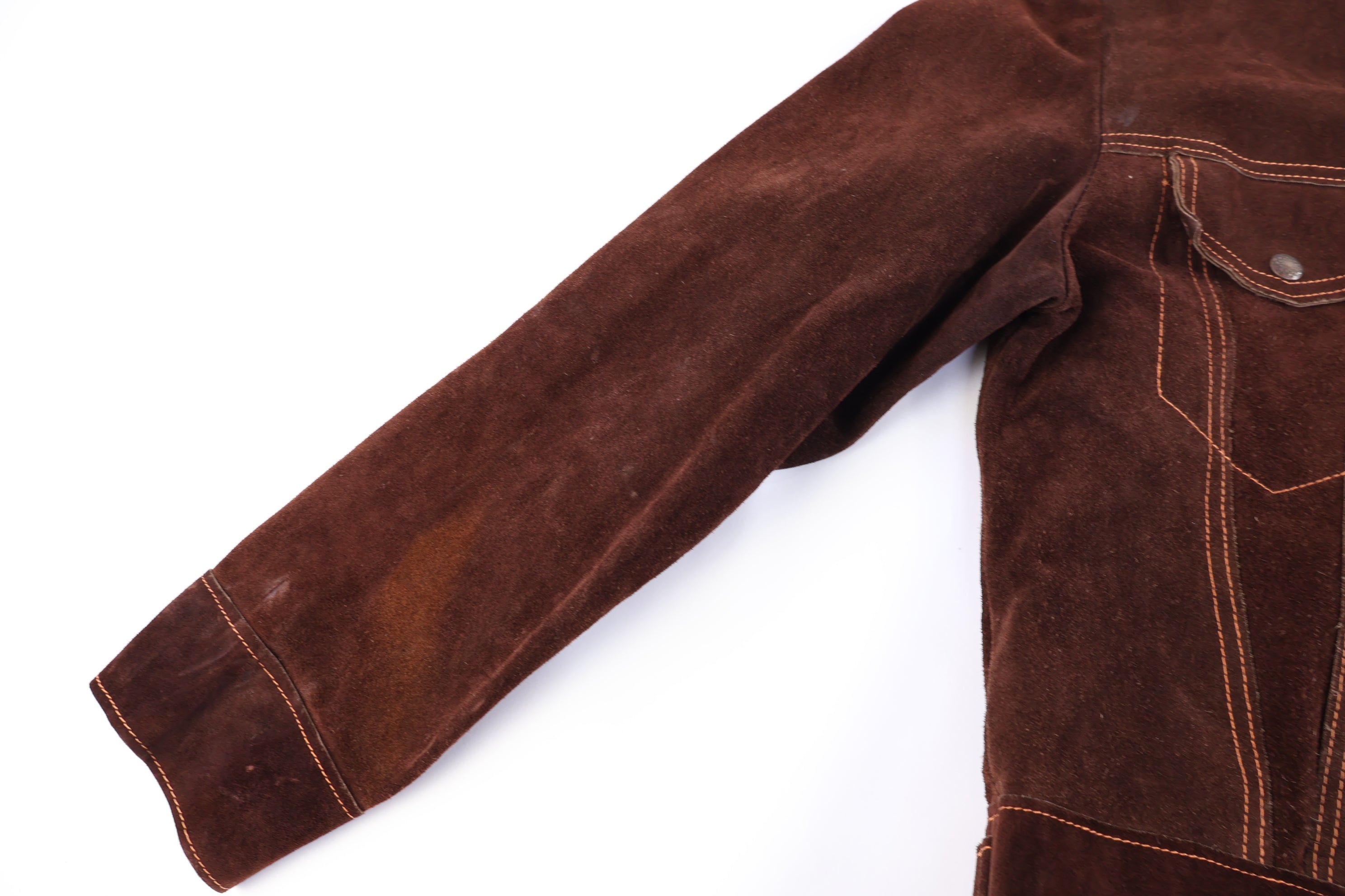 80's Trailmaster Brown Leather Suede Jacket