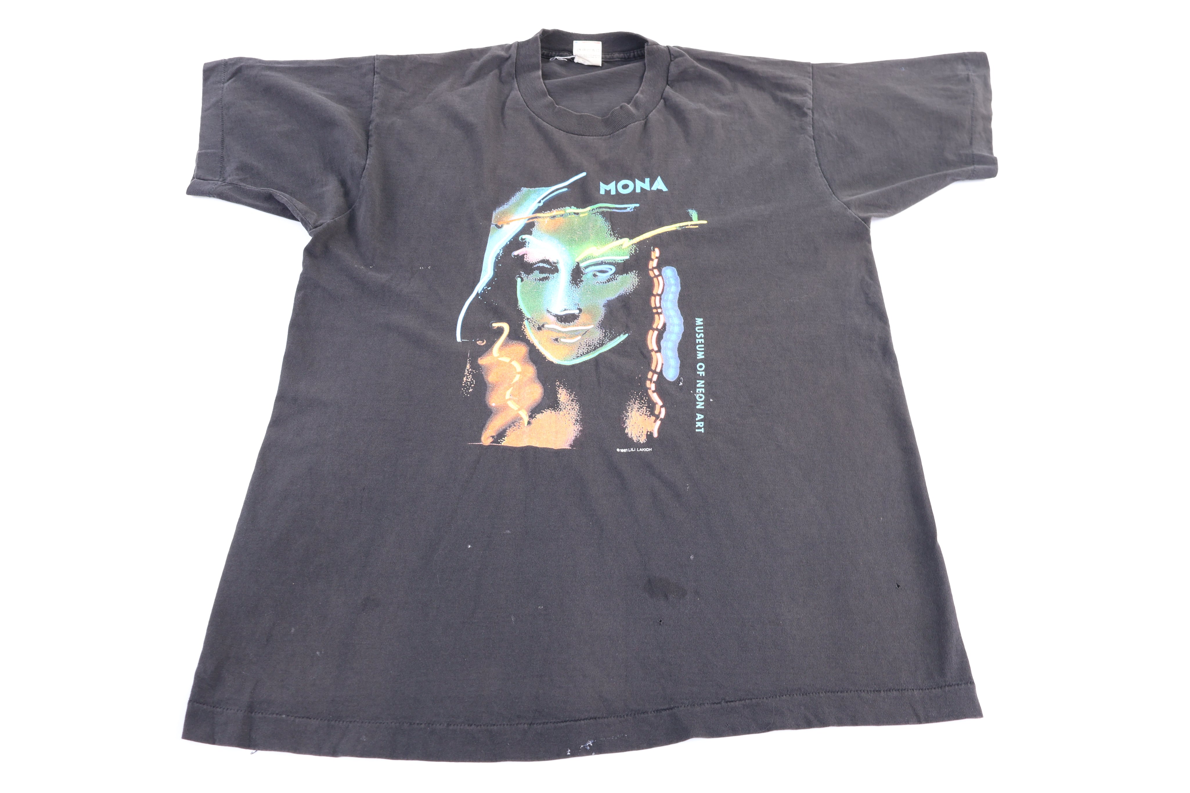 90's Mona Lisa Museum of Neon Art T-shirt