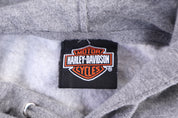 Harley Davidson Motorcycles Manchester Grey Pullover Hoodie