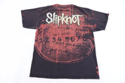 Vintage Slipknot All Over Graphic Band T-shirt