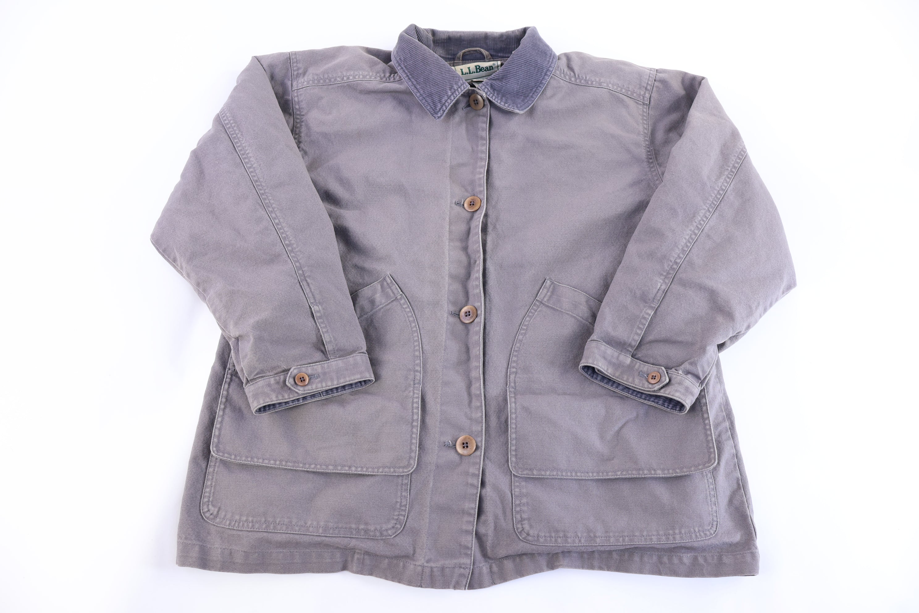 Women's 90's L.L. Bean Grey Barn Jacket